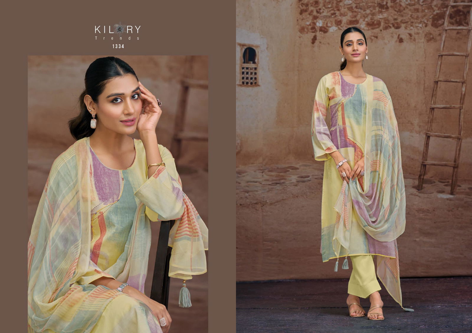 Ruwaa By Kilory Lawn Cotton Digital Printed Salwar Kameez Orders In India